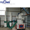 YULONG XGJ560 biomassa mesin pelet kayu akasia